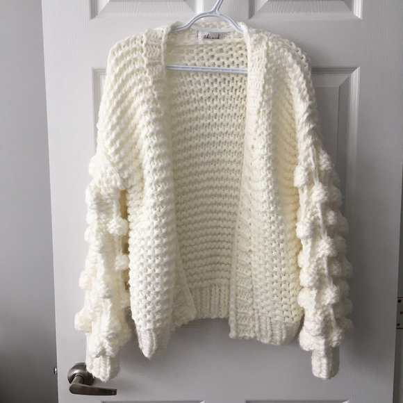 Chicwish cuteness in sleeves chunky cardigan - Picture 2 of 7